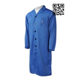 NU042  Custom lab coat  design clean medical robe  patient gown factory NU042  Custom lab coat  design clean medical robe  patient gown factory
